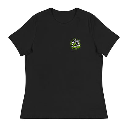 Performance | Women's Relaxed T Shirt | Trash Pandas Baseball Organization | Crest Logo