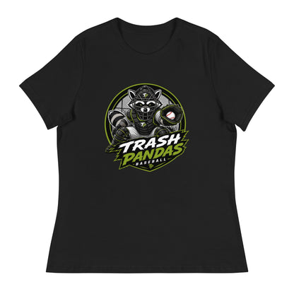 Performance | Women's Relaxed T Shirt | Trash Pandas Baseball Organization | Athletics Logo