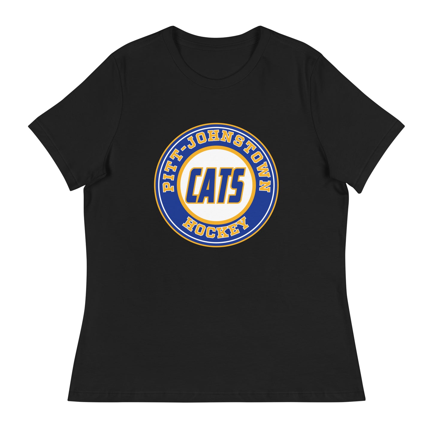 Performance | Women's Relaxed T Shirt | UPJ Hockey | Badge Logo