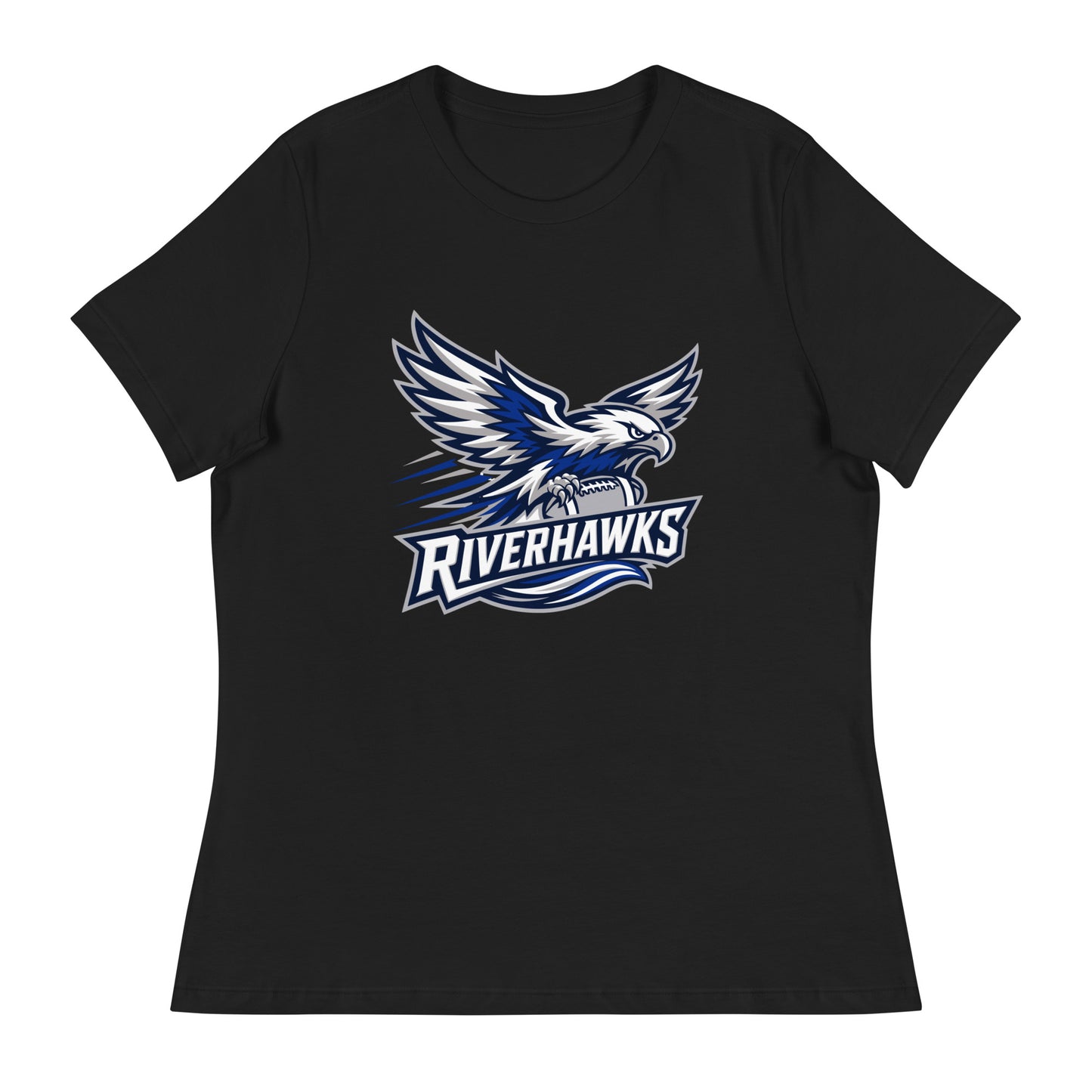 Performance | Women's Relaxed T Shirt | Rochester Riverhawks | Crest Logo