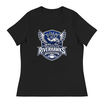 Performance | Women's Relaxed T Shirt | Rochester Riverhawks | Shield Logo