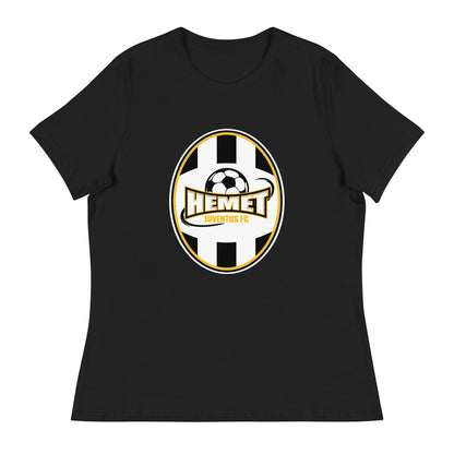 Performance | Women's Relaxed T Shirt | Hemet Juventus | Crest Logo