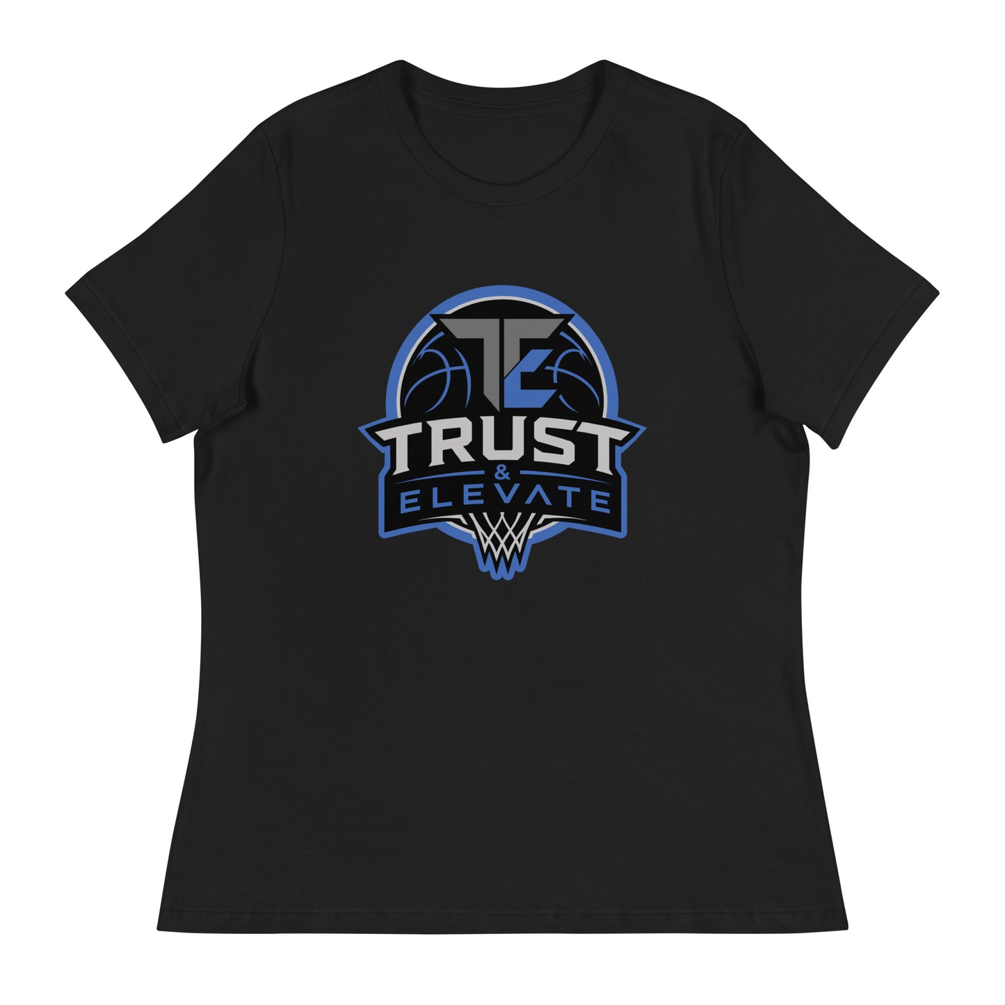 Performance | Women's Relaxed T Shirt | Trust & Elevate | Vanguard Elite Logo