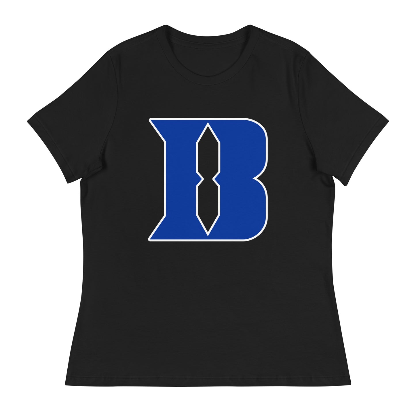Performance | Women's Relaxed T Shirt | Blueblacks Football Club | B-Mark Logo
