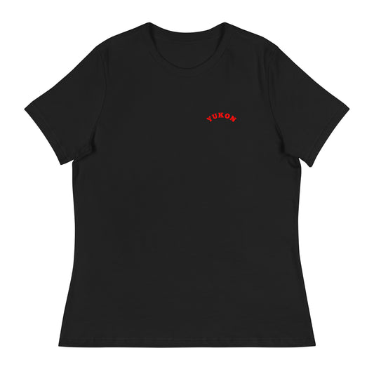 Performance | Women's Relaxed T Shirt | Yukon Student Council | Script Logo