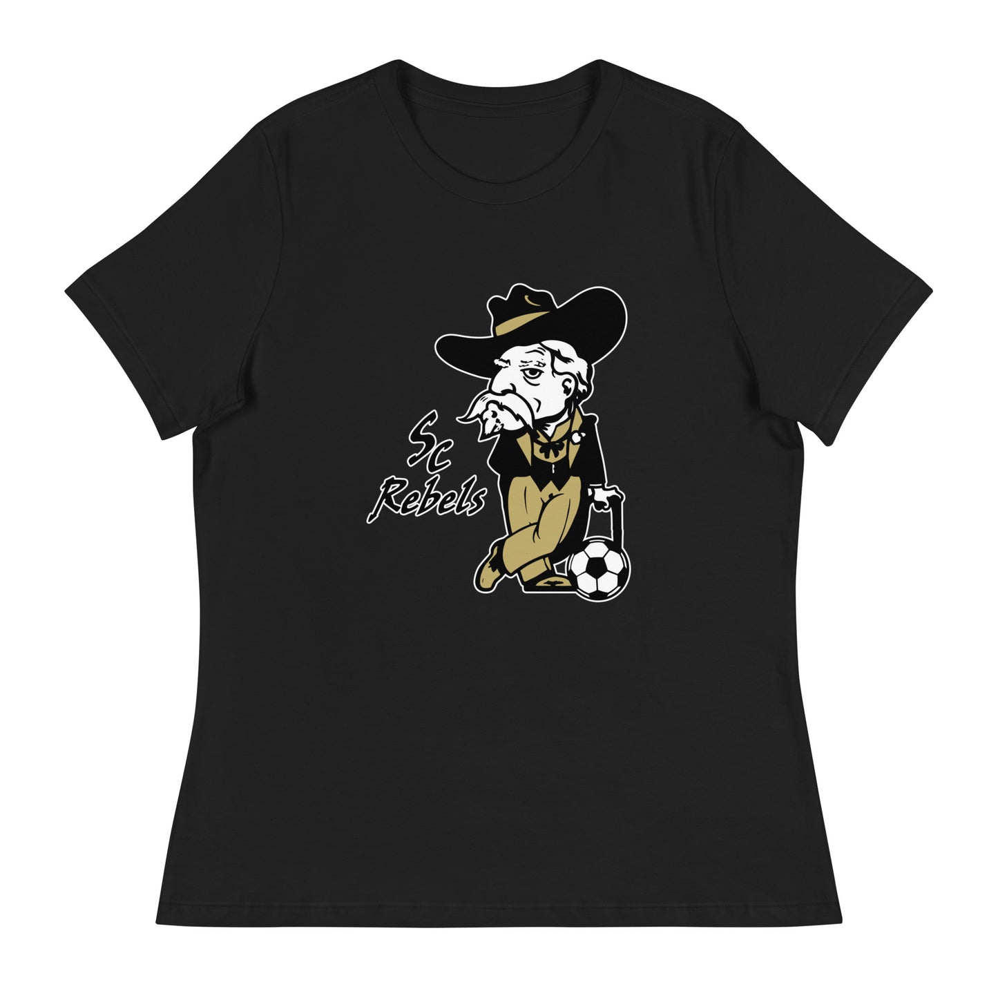 Performance | Women's Relaxed T Shirt | Stewart County Soccer | Mascot Logo