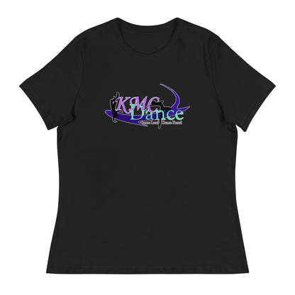 Performance | Women's Relaxed T Shirt | KMC Dance & Gymnastics | Emblem Logo