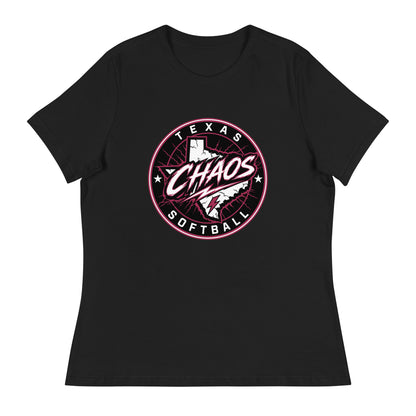 Performance | Women's Relaxed T Shirt | Texas Chaos | Badge Logo