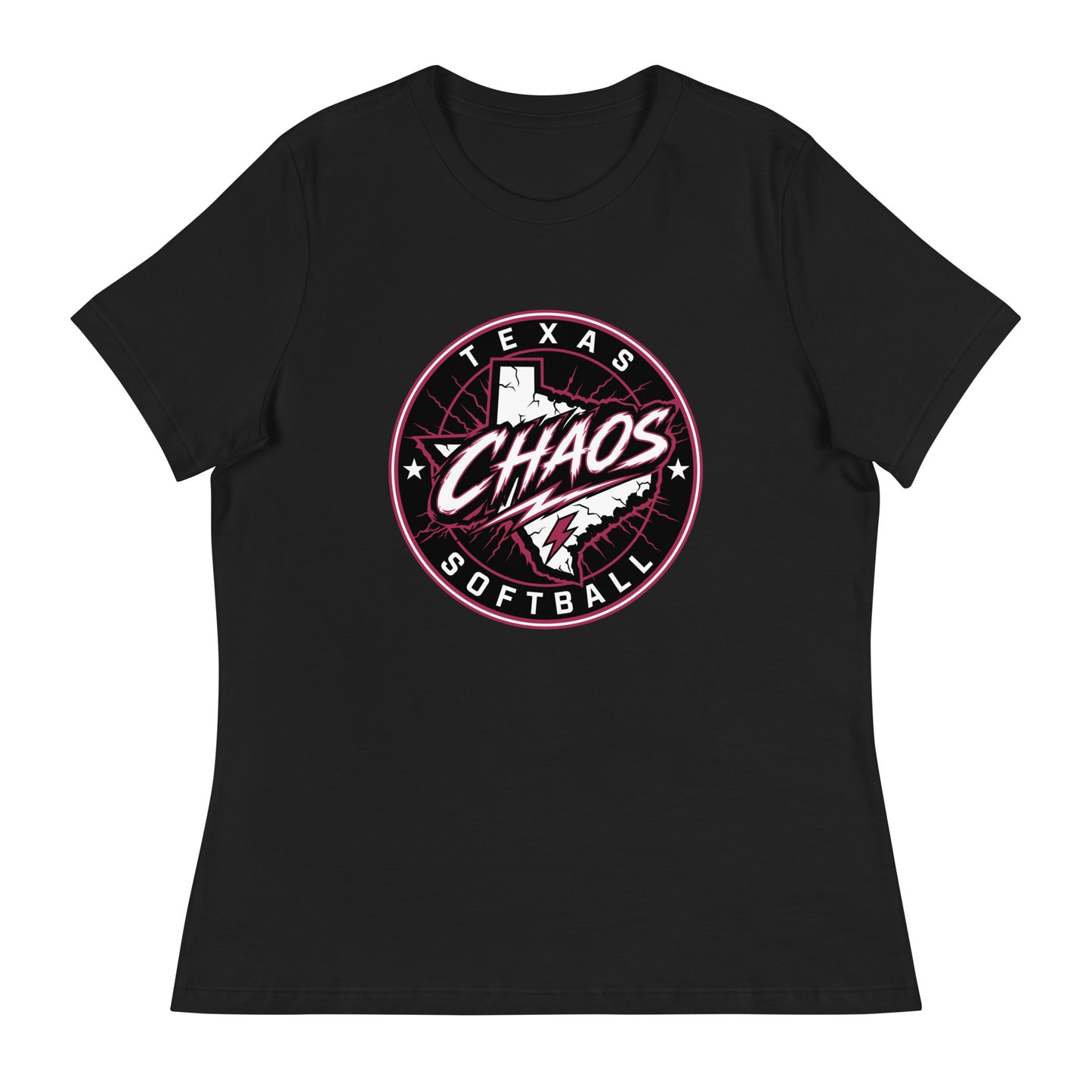 Performance | Women's Relaxed T Shirt | Texas Chaos | Badge Logo