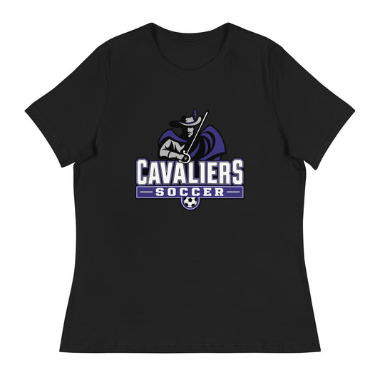 Performance | Women's Relaxed T Shirt | STM Soccer | Vanguard Logo