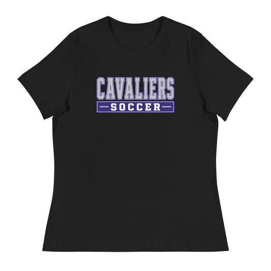 Performance | Women's Relaxed T Shirt | STM Soccer | Modern Script Logo