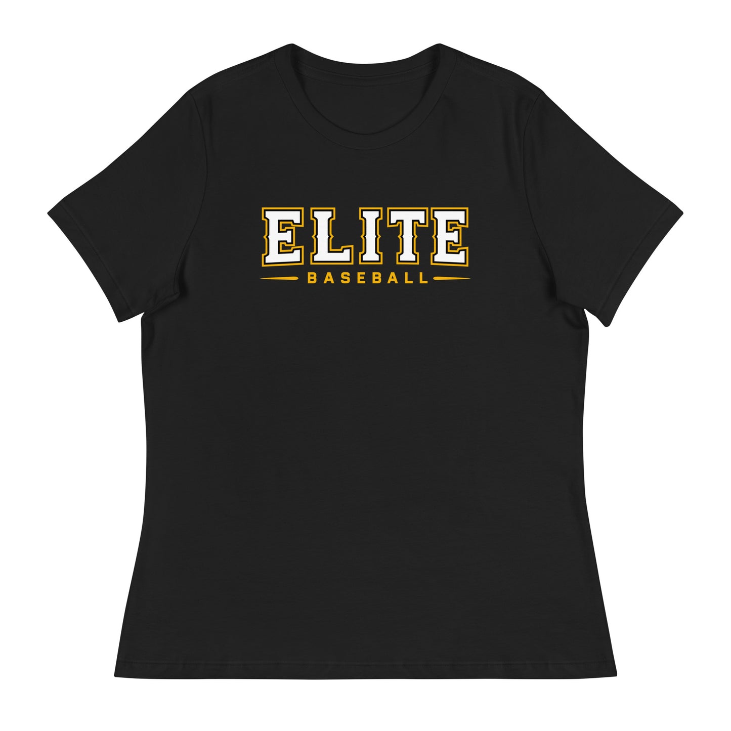 Performance | Women's Relaxed T Shirt | Elite Baseball | Vanguard Logo