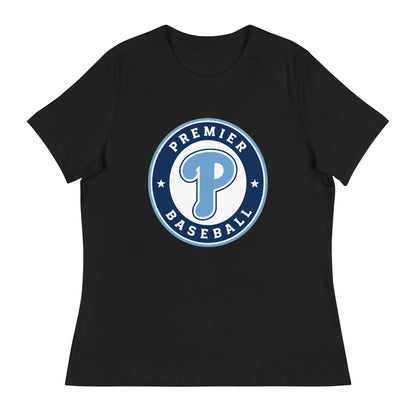 Performance | Women's Relaxed T Shirt | Premier Baseball | Badge Logo