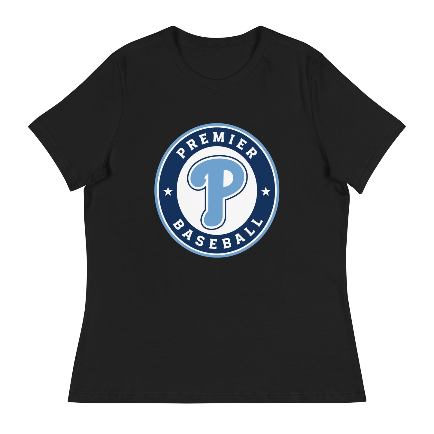 Performance | Women's Relaxed T Shirt | Premier Baseball | Badge Logo
