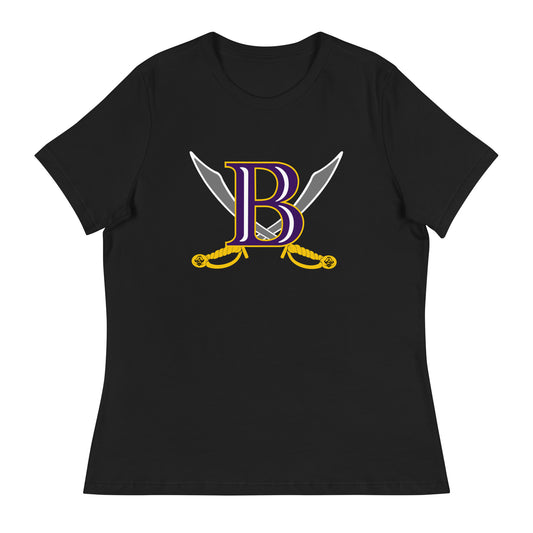Performance | Women's Relaxed T Shirt | Belton Youth Football Pirates | Vanguard Logo