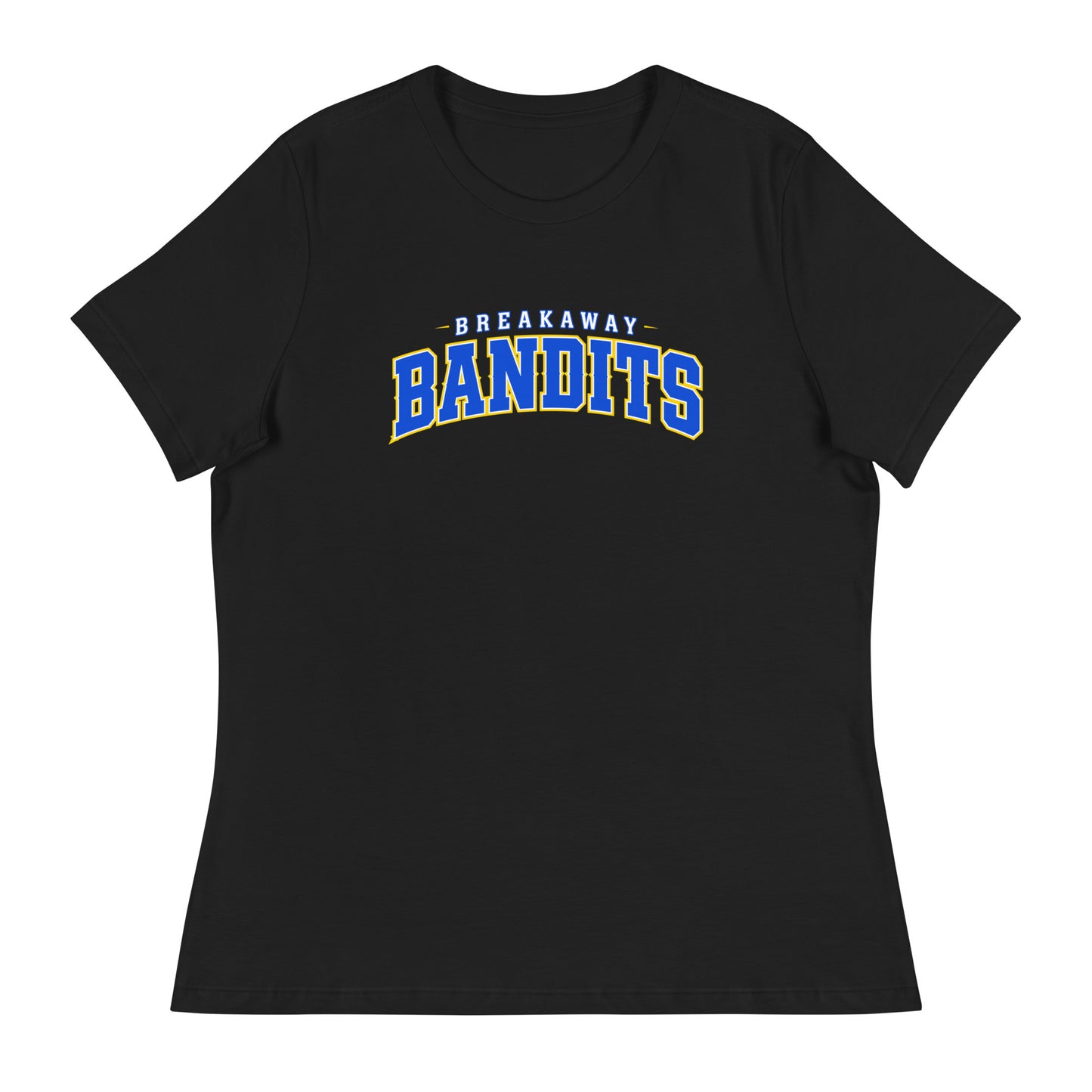 Performance | Women's Relaxed T Shirt | Breakaway Bandits Softball Club | Vanguard Logo