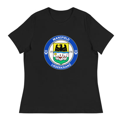Performance | Women's Relaxed T Shirt | Liederkranz Soccer Club | Badge Logo