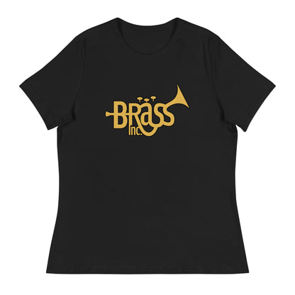 Performance | Women's Relaxed T Shirt | Brass Inc. | Emblem Logo
