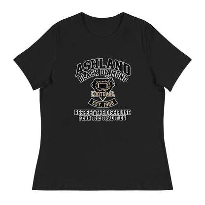 Performance | Women's Relaxed T Shirt | Ashland Black Diamonds | Emblem Logo
