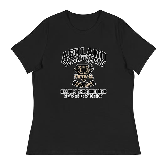 Performance | Women's Relaxed T Shirt | Ashland Black Diamonds | Emblem Logo