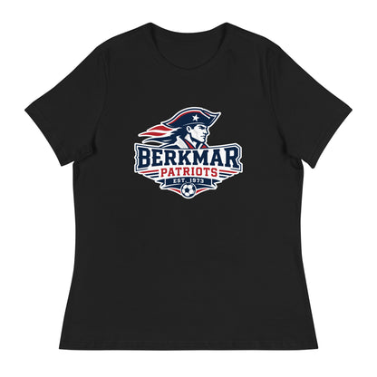 Performance | Women's Relaxed T Shirt | Berkmar High School Soccer | Vanguard Logo