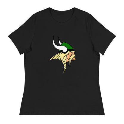 Performance | Women's Relaxed T Shirt | Langley High School Girls Varsity Lacrosse | Crest Logo