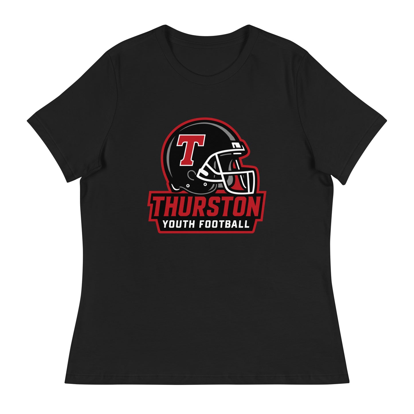 Performance | Women's Relaxed T Shirt | Thurston Youth Football | Crest Logo