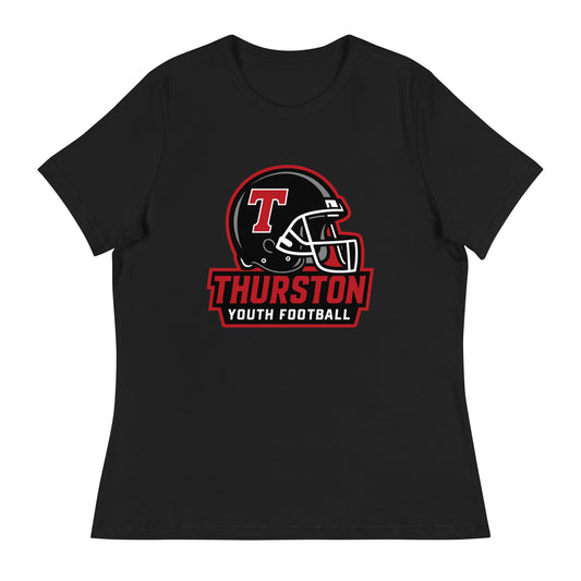 Performance | Women's Relaxed T Shirt | Thurston Youth Football | Crest Logo
