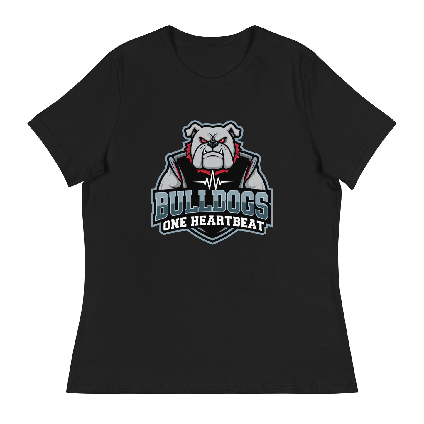Performance | Women's Relaxed T Shirt | Celina Recreational Football Black | Emblem Logo