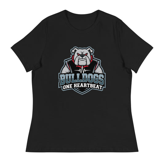 Performance | Women's Relaxed T Shirt | Celina Recreational Football Black | Emblem Logo