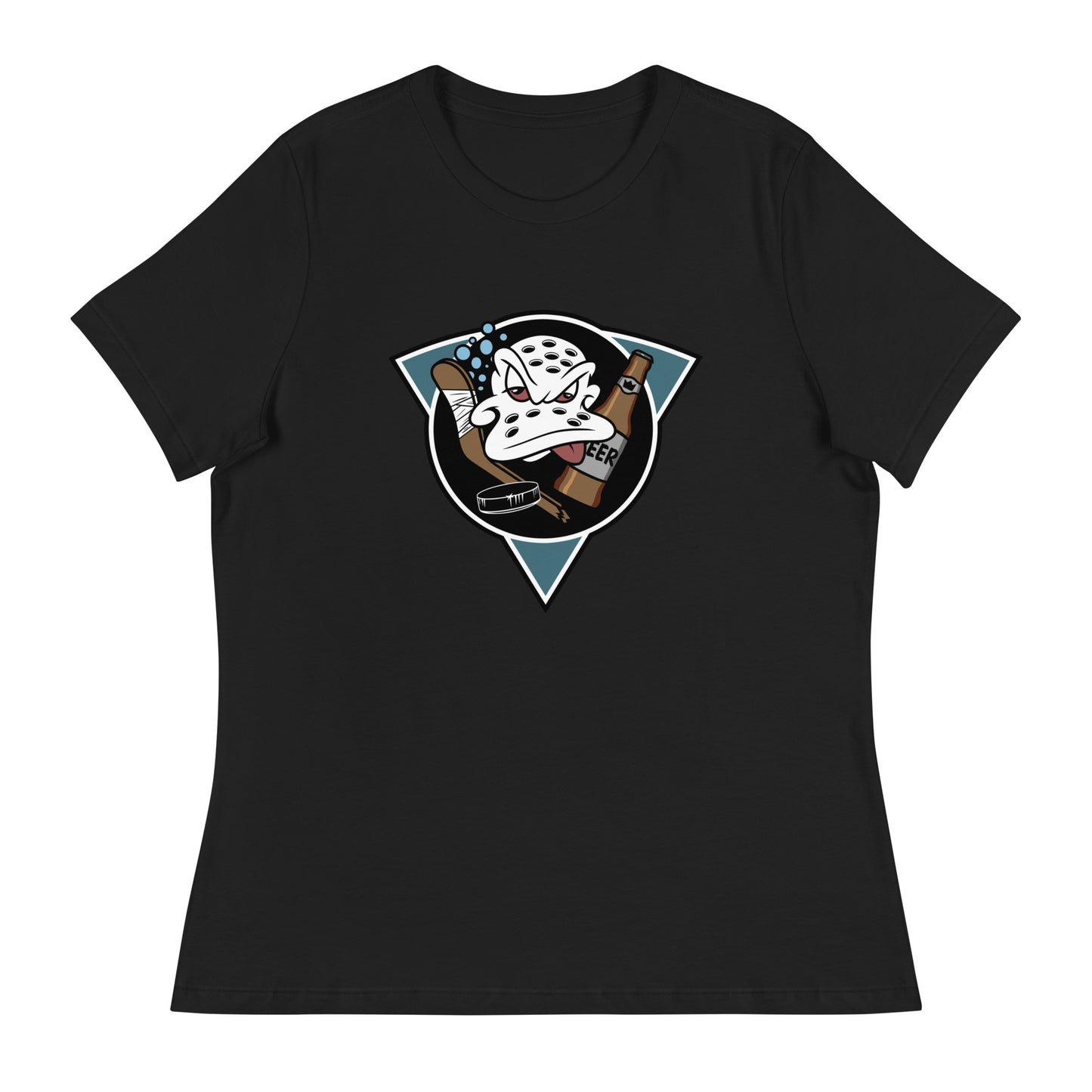 Performance | Women's Relaxed T Shirt | Mighty Drunks | Crest Logo