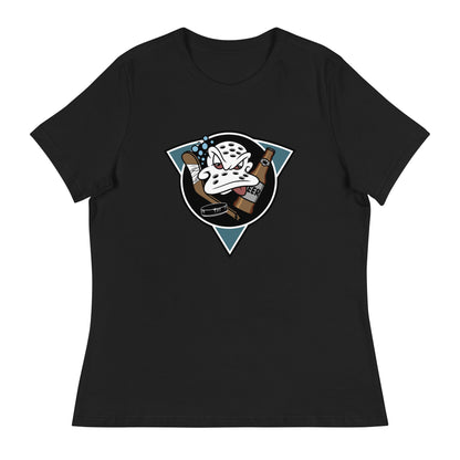 Performance | Women's Relaxed T Shirt | Mighty Drunks | Crest Logo