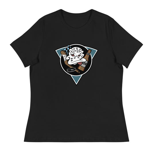 Performance | Women's Relaxed T Shirt | Mighty Drunks | Crest Logo