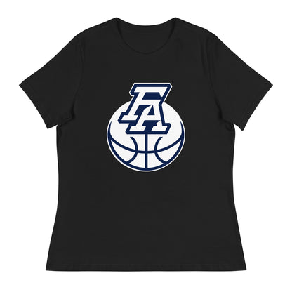 Performance | Women's Relaxed T Shirt | FA Basketball | Crest Logo