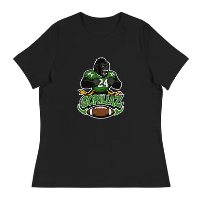 Performance | Women's Relaxed T Shirt | Gorillaz | Vanguard Logo