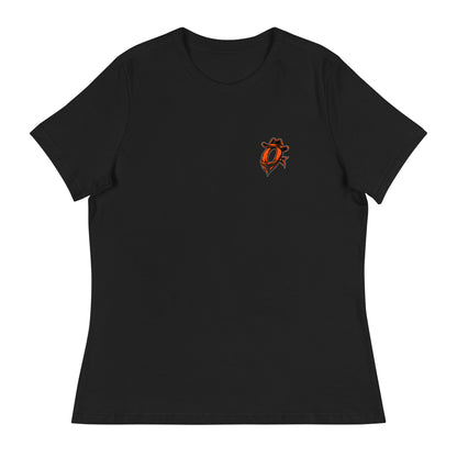 Performance | Women's Relaxed T Shirt | Louisiana Outlaws | Crest Logo