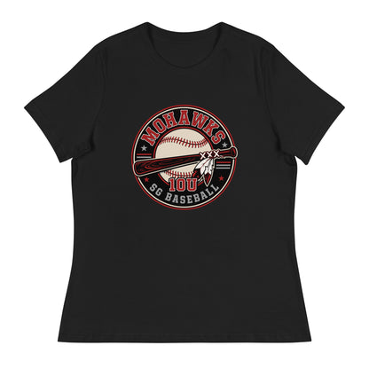 Performance | Women's Relaxed T Shirt | Mohawks | Athletics Logo