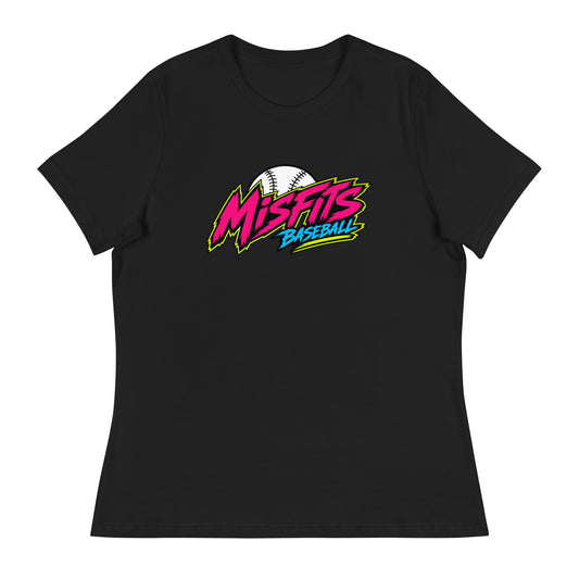 Performance | Women's Relaxed T Shirt | Misfits Baseball | Athletics Logo