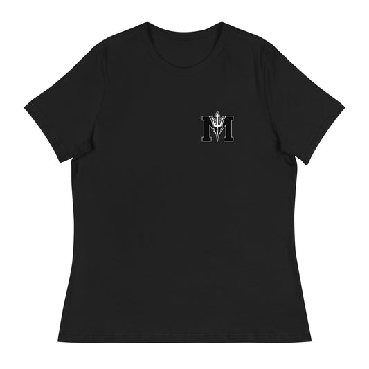 Performance | Women's Relaxed T Shirt | Mamou High School | Lettermark Logo
