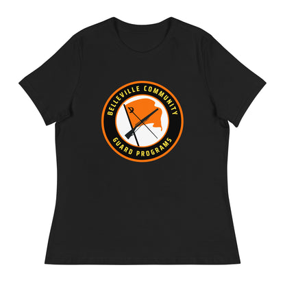 Performance | Women's Relaxed T Shirt | Belleville Community Guard Programs | Badge Logo