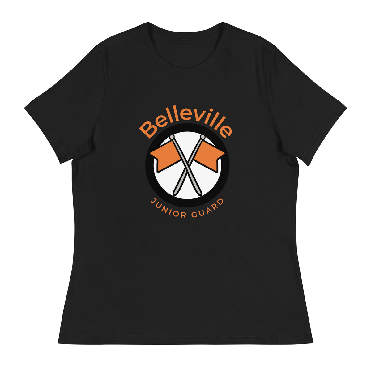 Performance | Women's Relaxed T Shirt | Belleville Community Guard Programs | Crest Logo