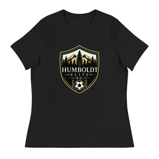 Performance | Women's Relaxed T Shirt | Humboldt Elite FC | Shield Logo
