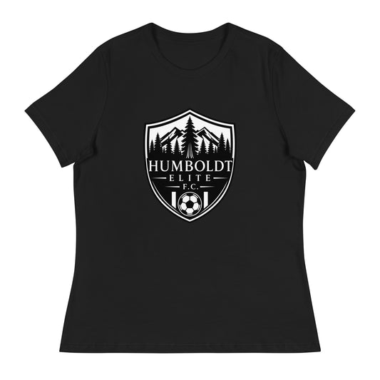 Performance | Women's Relaxed T Shirt | Humboldt Elite FC | Emblem Logo