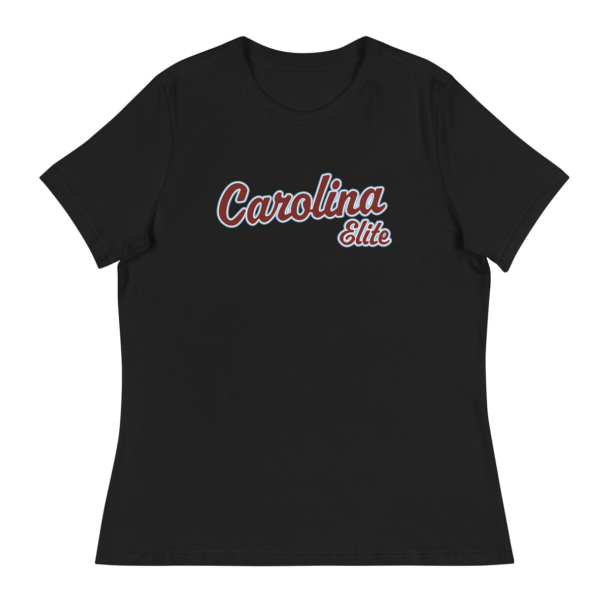Performance | Women's Relaxed T Shirt | Carolina Elite-Shields | Modern Script Logo