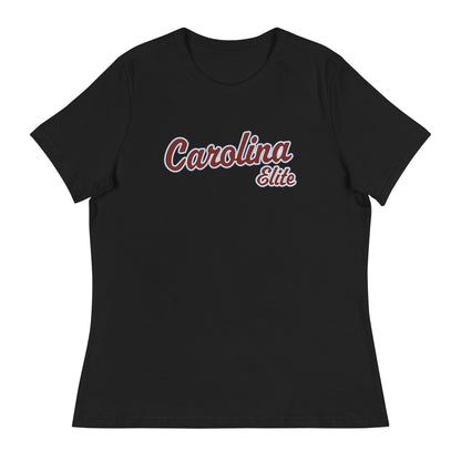 Performance | Women's Relaxed T Shirt | Carolina Elite-Shields | Modern Script Logo