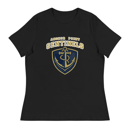 Performance | Women's Relaxed T Shirt | Anchor Point | Crest Logo