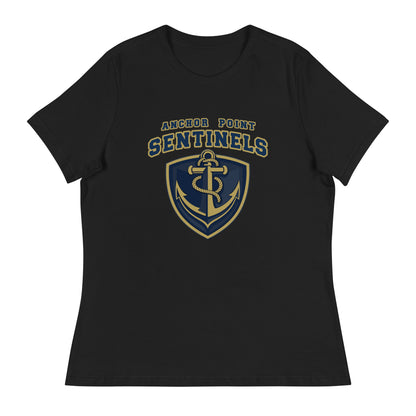 Performance | Women's Relaxed T Shirt | Anchor Point | Shield Logo