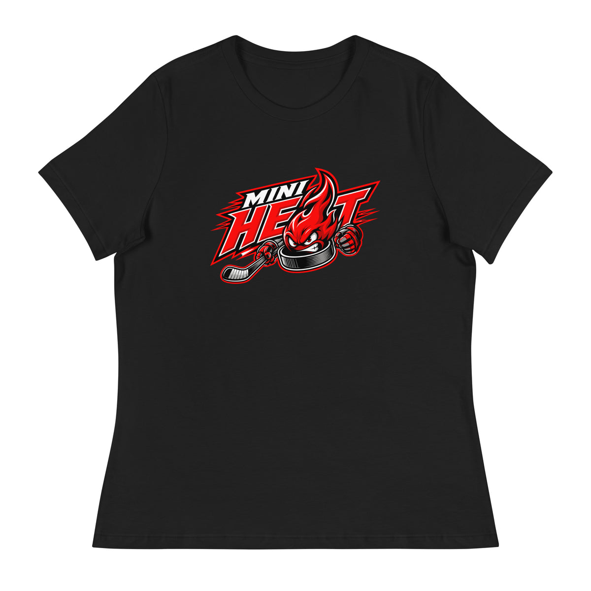 Performance | Women's Relaxed T Shirt | MINI HEAT | Emblem Logo