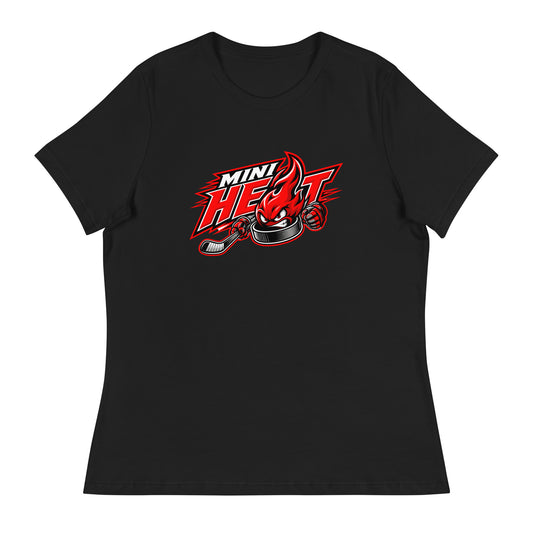 Performance | Women's Relaxed T Shirt | MINI HEAT | Emblem Logo