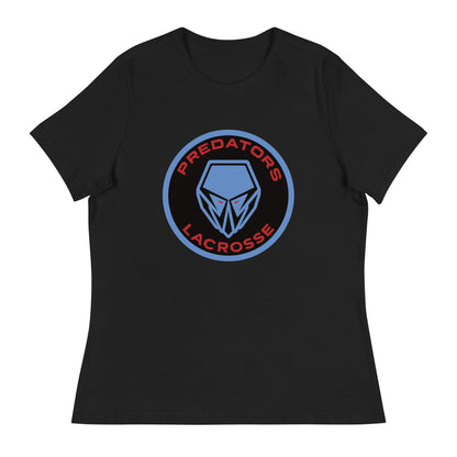 Performance | Women's Relaxed T Shirt | Predators Lacrosse | Badge Logo